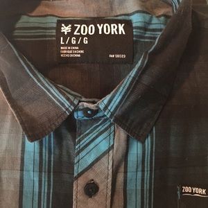 Young men’s button down shirt